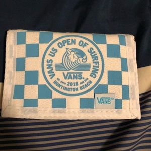 Vans Checkered Wallet US Open of surf 2018